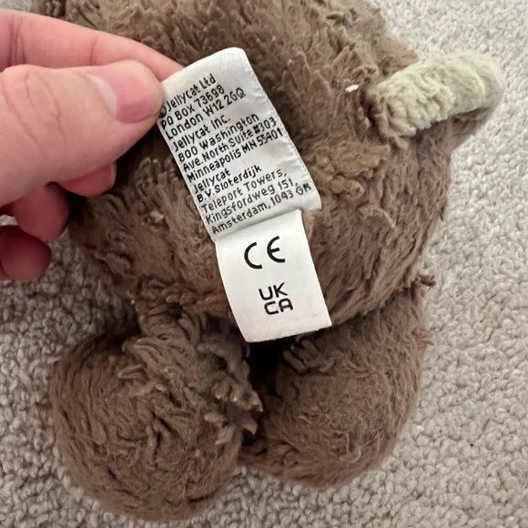 Jellycat I am original Bashful Monkey plush animal stuffed toy cute pre-owned - Picture 5 of 7